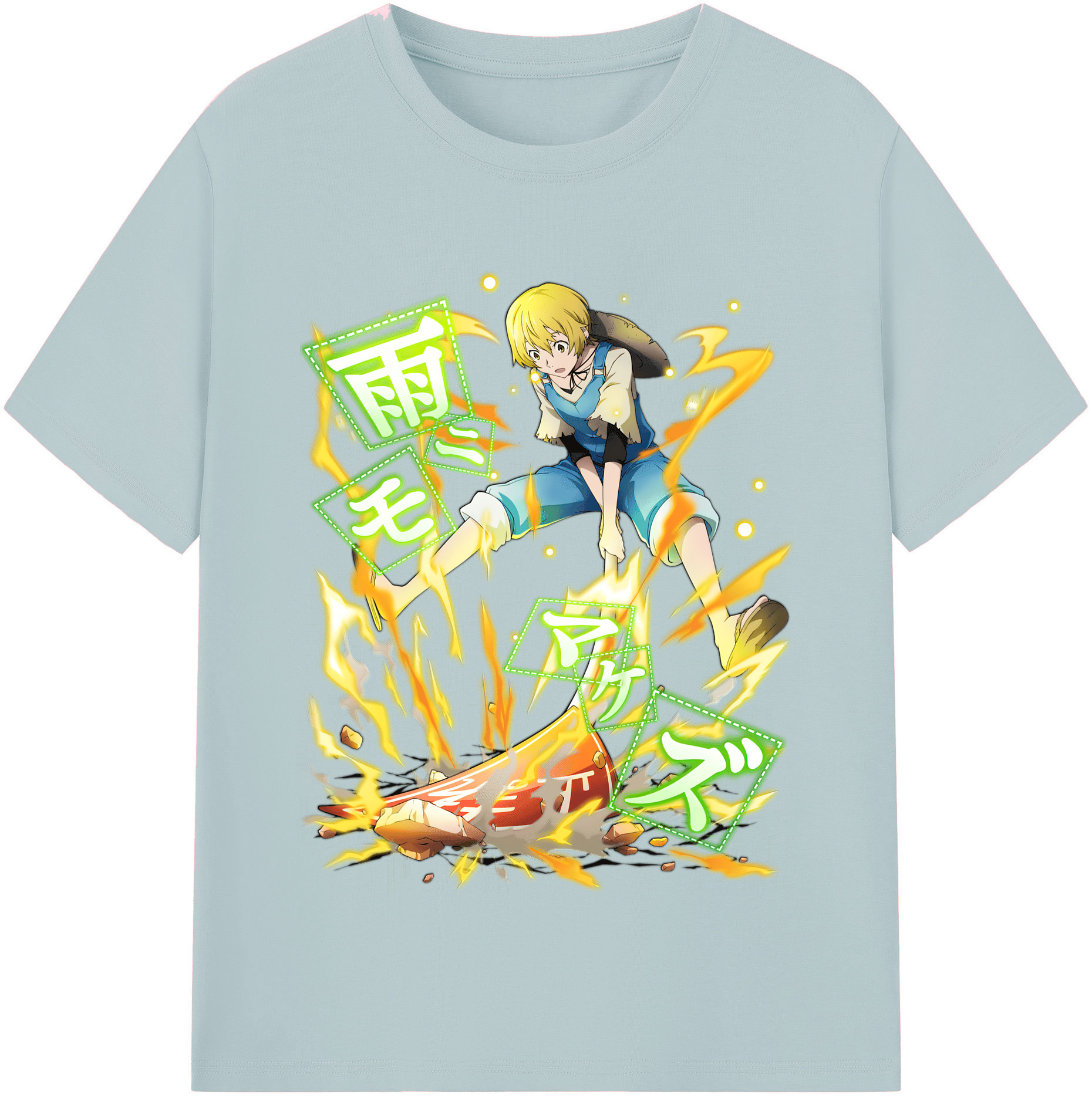 （画像用） 文豪ストレイドッグス Bungo Stray Dogs 綿100％半袖Tシャツ（フロントプリント）